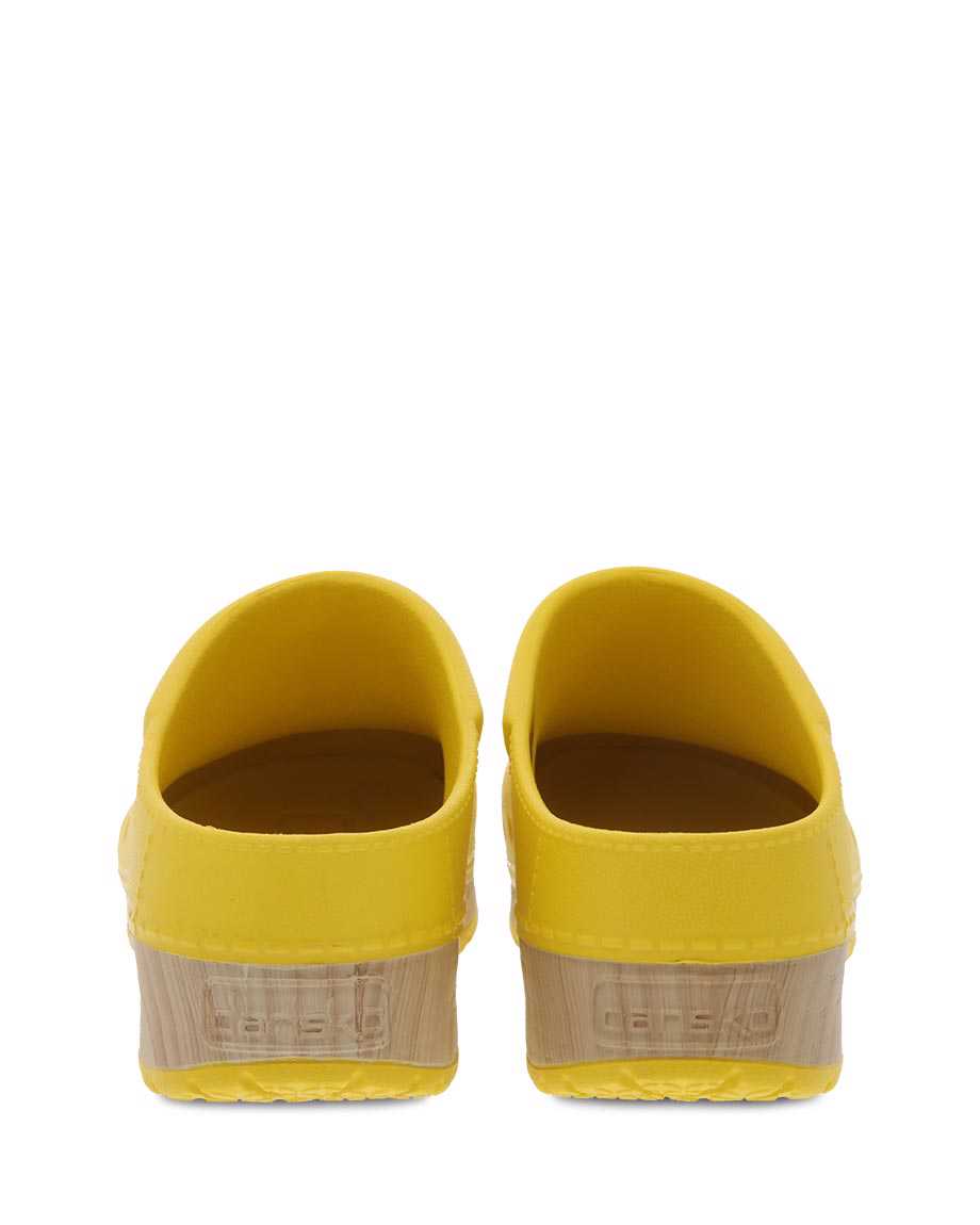 Dansko Kane EVA Clog Women Clogs Yellow | CA 3567JPC