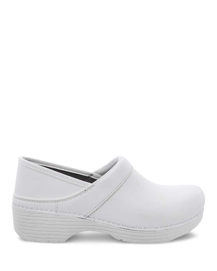 Dansko LT Pro Box Women Clogs White | CA 3577UZT