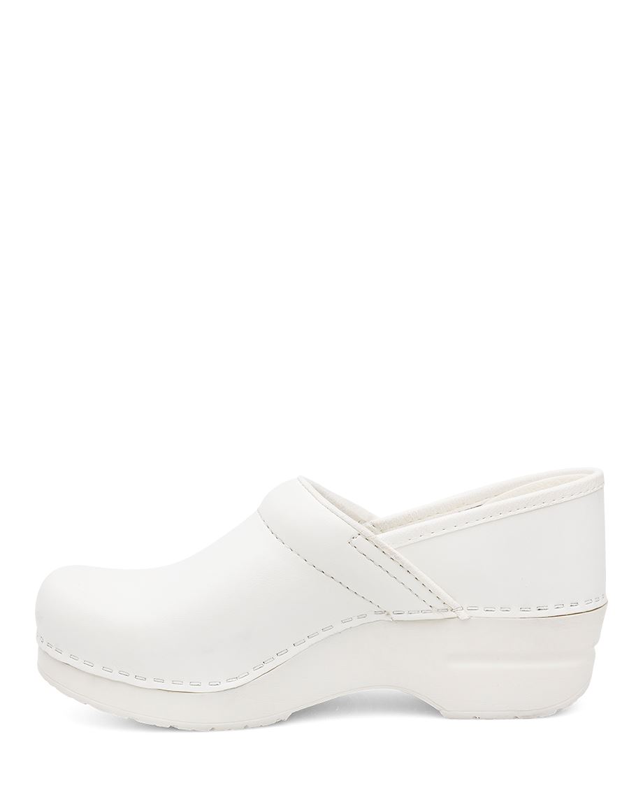 Dansko Professional Box Men Clogs White | CA 3526YXI